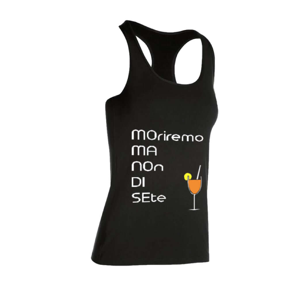 Moriremo Ma Non Di Sete SPRITZ canotta Donna